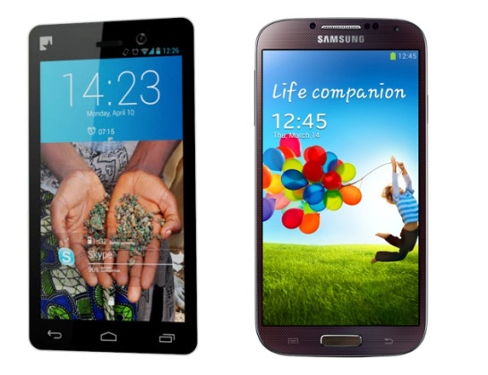 Samsung Galaxy S4 Versus Fairphone